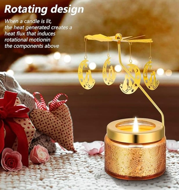 Rotating Scented Candles Gift Set