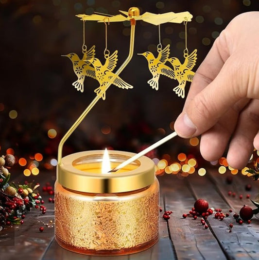 Rotating Scented Candles Gift Set