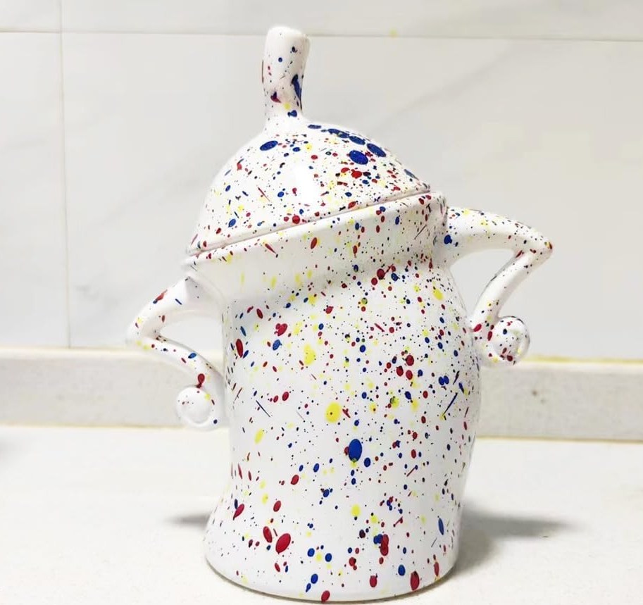 Canister With Major Attitude Fun Decorative Home Food Cookie Jar Storage Kitchen Counter Pantry Resin Ceramic Containers
