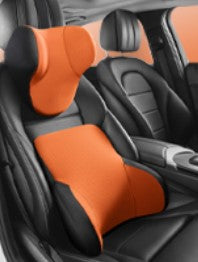 Memory Cushion Multi Color Auto Seat Pillow for Neck Lumbar Support for Vehicle Chair Sofa Bed
