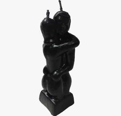 Hugging Lovers Couples Multi Color Black Red Brown White Design Aromatherapy Scented Candles for Room Home Decor