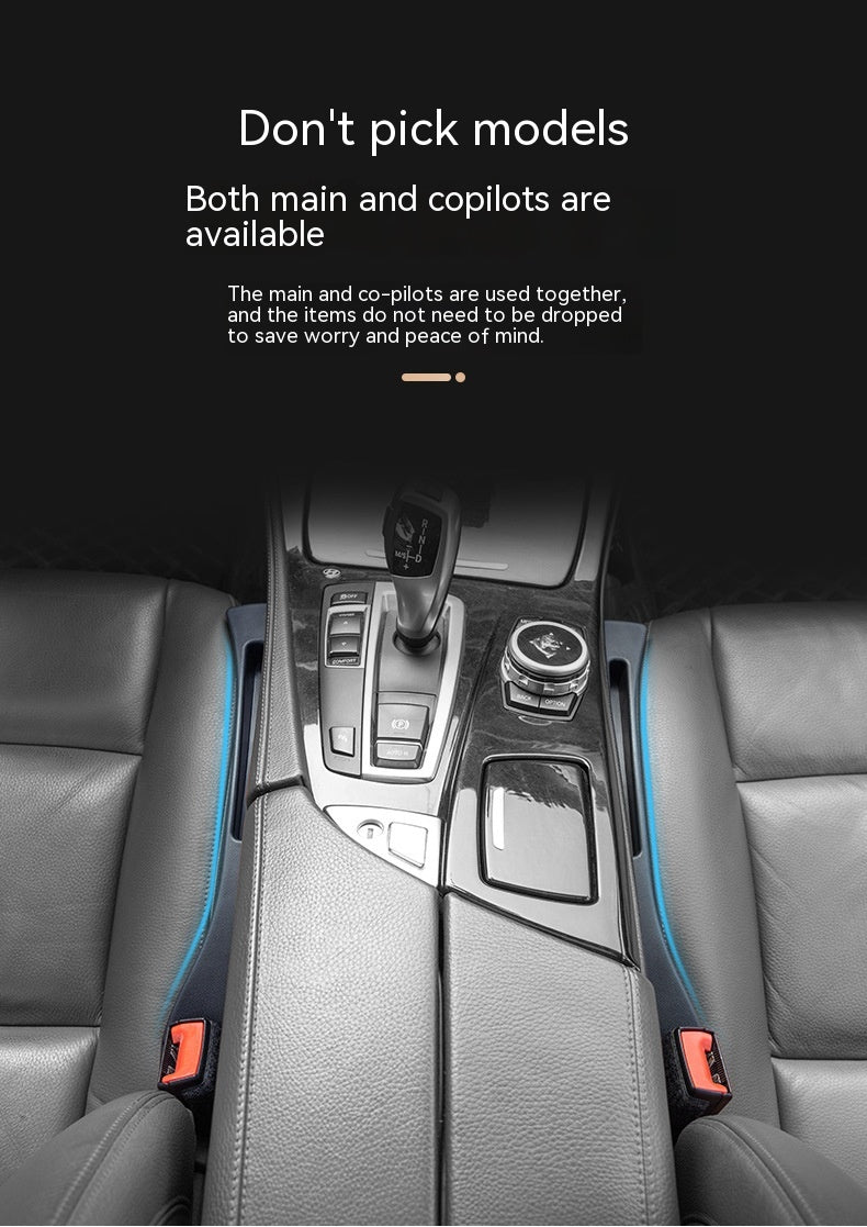 Car Seats Wide Gap Storage Plug Pocket for Automobiles