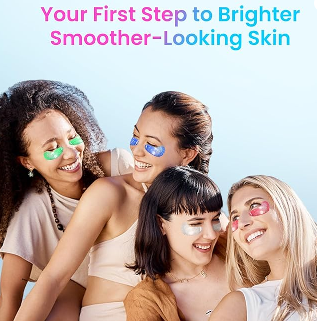 Revitilizing Under Eye Patches & Retinol Collagen Eye Gel Pads Reduce Wrinkles Puffy Eyes Eye Bags
