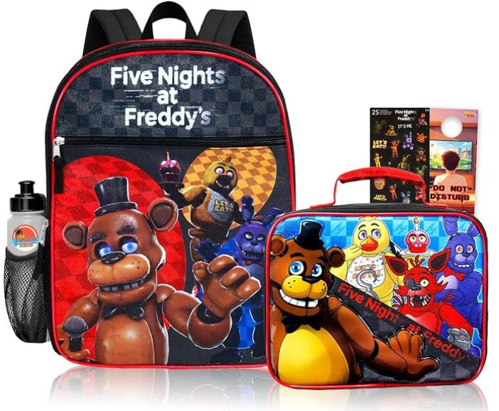 Five Nights at Freddy FNAF Travel School Camping Daypack Sports Laptop Bag Backpack for Men Women Kids