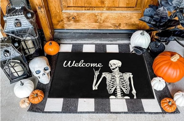 Unique Fun Design Floor Mat Carpet Bedroom Bathroom Home Decor Nonslip Absorbent Neon Rugs