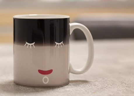 Unique Heat Magic Smart Thermal Color Changing Sensitive Coffee and Tea Beverage Mugs Cups