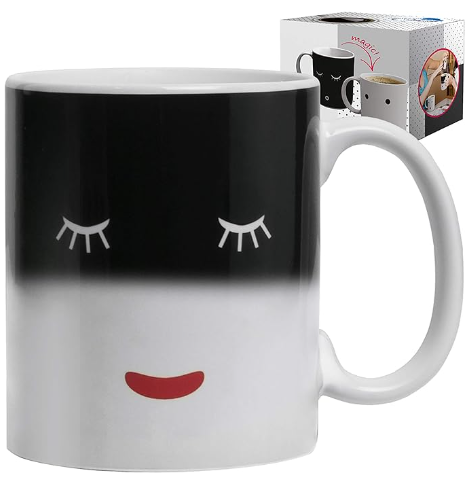 Unique Heat Magic Smart Thermal Color Changing Sensitive Coffee and Tea Beverage Mugs Cups
