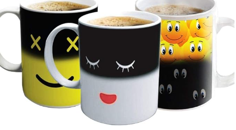 Unique Heat Magic Smart Thermal Color Changing Sensitive Coffee and Tea Beverage Mugs Cups