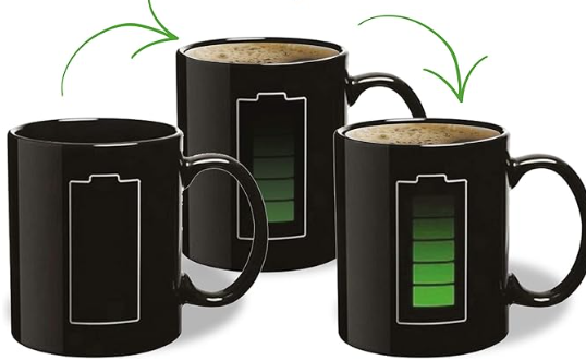 Unique Heat Magic Smart Thermal Color Changing Sensitive Coffee and Tea Beverage Mugs Cups