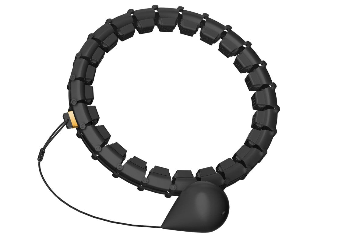 Weighted Adjustable Plus Size Circle Hula Hoop Weight Loss Infinity Exercise Fitness Equipment with Detachable Links