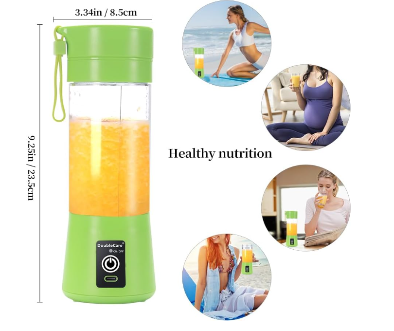 Portable Personal Electric Mini Juicer Blender