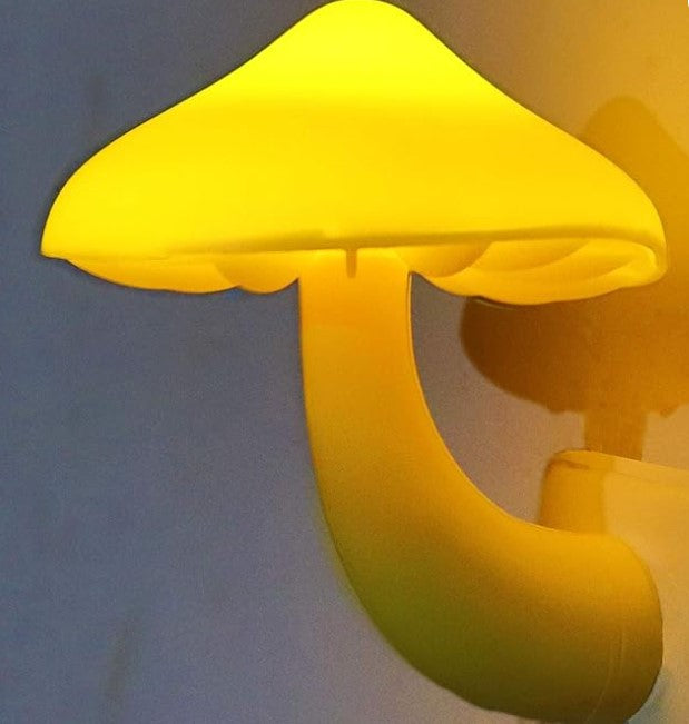Mushroom-shaped LED Lights With Automatic Sensors, Indoor Decoration Lamps for Hallways Bedrooms Nursey Bathrooms Kitchen Stairs 1-3 Pack