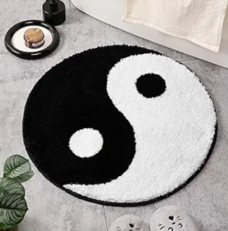 Unique Fun Design Floor Mat Carpet Bedroom Bathroom Home Decor Nonslip Absorbent Neon Rugs