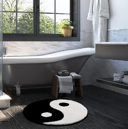 Unique Fun Design Floor Mat Carpet Bedroom Bathroom Home Decor Nonslip Absorbent Neon Rugs