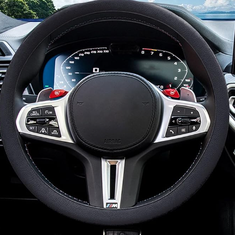 Bright Colors Car Auto Truck Universal Silicone Anti-Skid Steering Wheel Cover