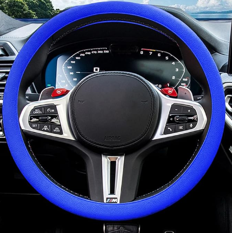 Bright Colors Car Auto Truck Universal Silicone Anti-Skid Steering Wheel Cover