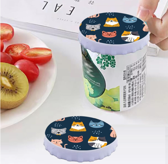 Silicone Soda Pop Energy Juice Beer Cup Can Cover Toppers Lid Reusable Beverage Food Protector 2 -18 Pack