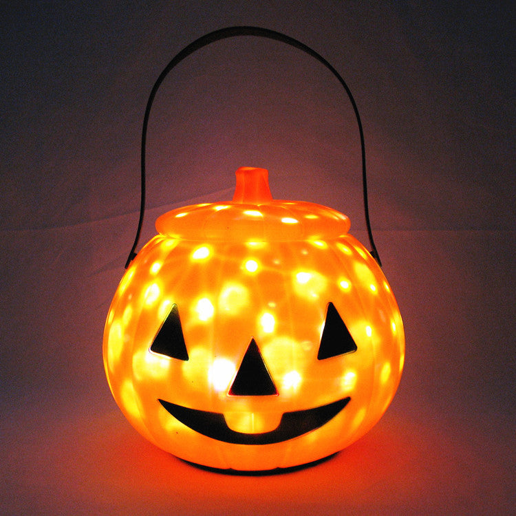 Halloween LED Sky Star Pumpkin Lamp Home Party Decoration