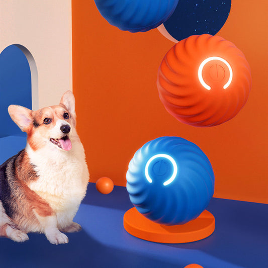 Rubber Interactive Gravity Ball Toys For Pet Training and Entertainment