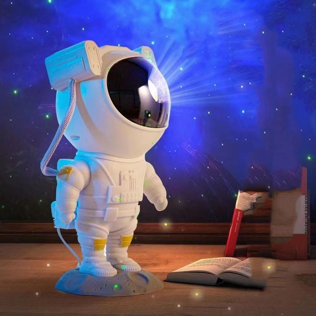 Kids Room Star Projector Astronaut Galaxy Space Night Desk Light