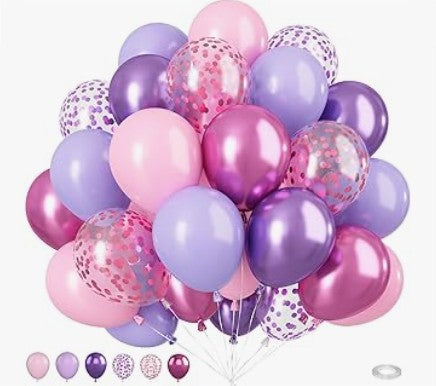 LED Clear LED 12-20in Glow in The Dark Black Purple Blue Pink Red Animal Helium Arch Balloons with String Lights 10-100 Packs
