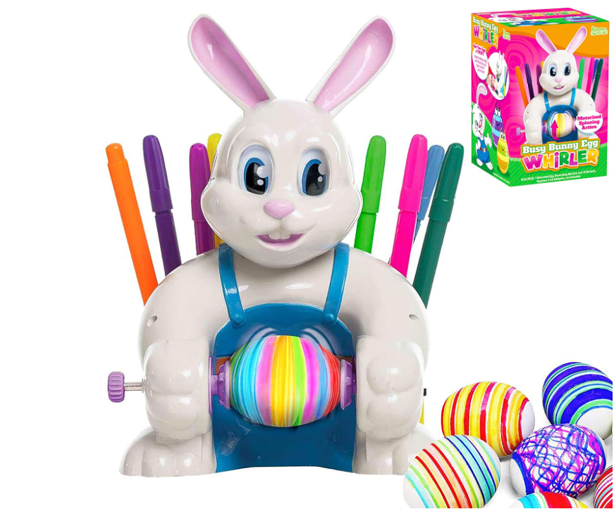 Motorized Easter Bunny Egg Decorator Kit Spinner Machine – The Fun ...