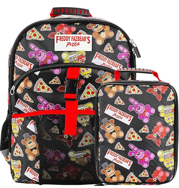 Five Nights at Freddy FNAF Travel Daypack Sports Laptop Bag Backpack for Men and Women