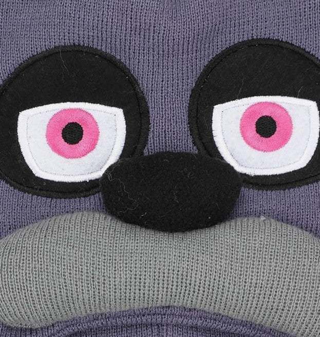 Five Nights at Freddy's FNAF Bonnie Blue Laplander and Foxie Head Gear Hat Beanie's for Cold Winter