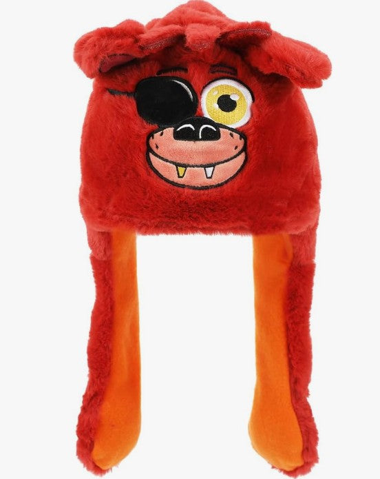 Five Nights at Freddy's FNAF Bonnie Blue Laplander and Foxie Head Gear Hat Beanie's for Cold Winter