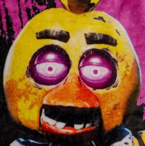 Five Nights at Freddy Fnaf Movie Soft Warm Fleece Flannel Linen Throw Couch Chair Bed Spread Blanket