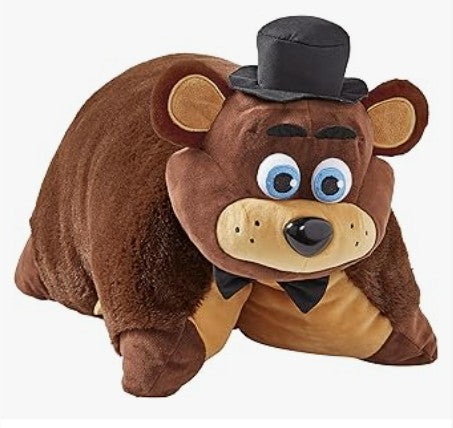 Five Nights at Freddy Fnaf Movie Soft Warm Fleece Throw Couch Chair Travel Bed Spread Blanket and Pillows Chica Freddy Head Pillows