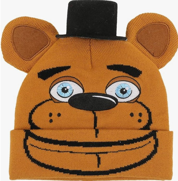 Five Nights at Freddy's FNAF Bonnie Blue Laplander and Foxie Head Gear Hat Beanie's for Cold Winter