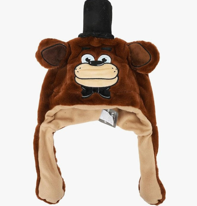 Five Nights at Freddy's FNAF Bonnie Blue Laplander and Foxie Head Gear Hat Beanie's for Cold Winter
