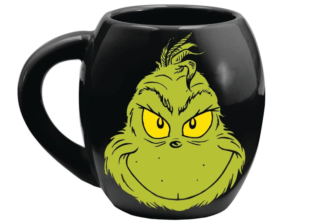 Christmas Cups GRINCH Resting Grinch Face Heat Reactive Color Changing Tea Coffee Mug Cup 20 Oz.