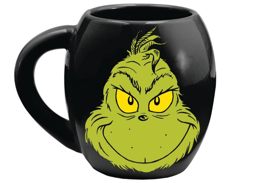 Christmas Cups GRINCH Resting Grinch Face Heat Reactive Color Changing Tea Coffee Mug Cup 20 Oz.