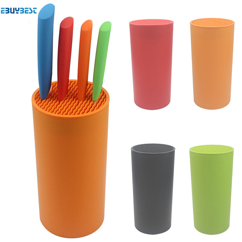 Multifunctional Colorful Plastic Knife Holder