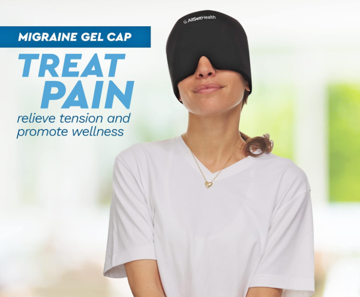 Migraine Headache Stress Relief Wrap Cap