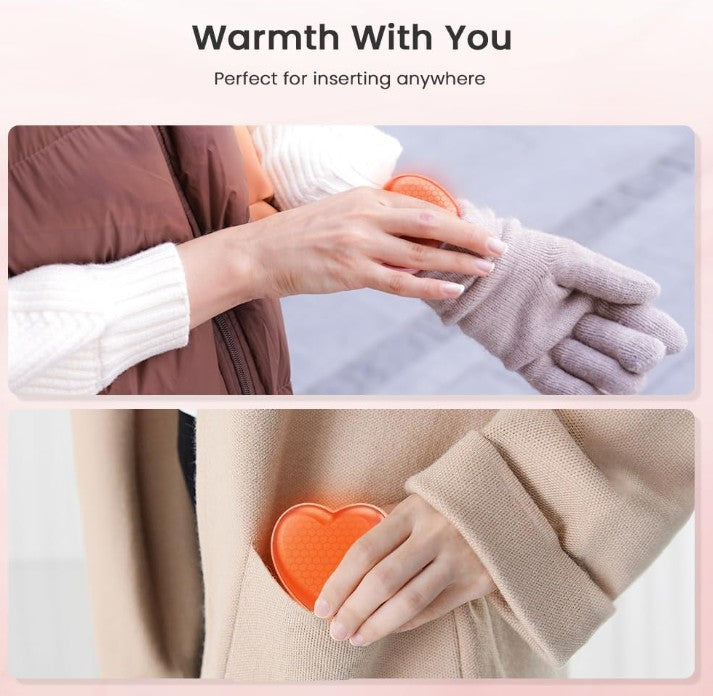 Electric Portable Clothing Animal Design Pocket Heaters Travel Outdoor Camping Hiking Heat Therapy for Hands- 2 Pack