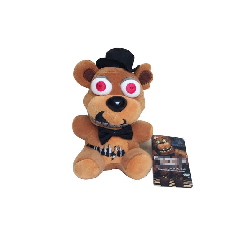 Five Night Of Freddy Movie Plush Figure Toys Freddy Bonnie Foxy Chica Circus Baby Orville