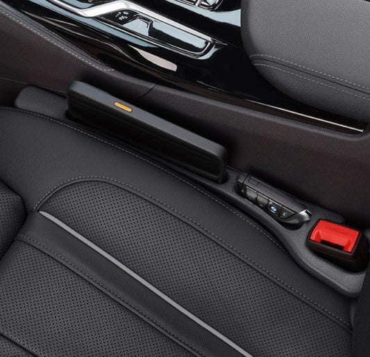 Car Truck Van Seats Wide Gap Filler Organizer Storage Plug Pocket for Automobiles Gap from Dropping food, Essential Interior Car Plug 2 Pack