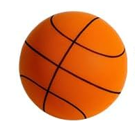 New Hush Silent Bouncing Foam Basketball in Multiple Colors