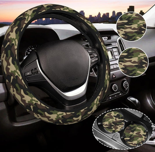 Bright Colors Car Auto Truck Universal Silicone Anti-Skid Steering Wheel Cover