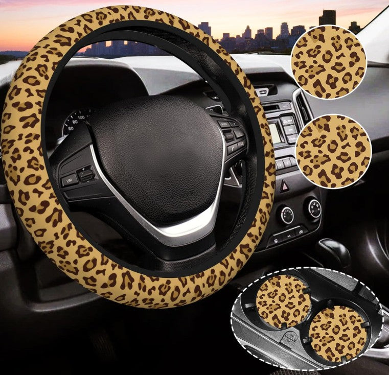 Bright Colors Car Auto Truck Universal Silicone Anti-Skid Steering Wheel Cover