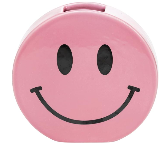 Smiling Happy Face Hydroponic Design Ceramic Vases