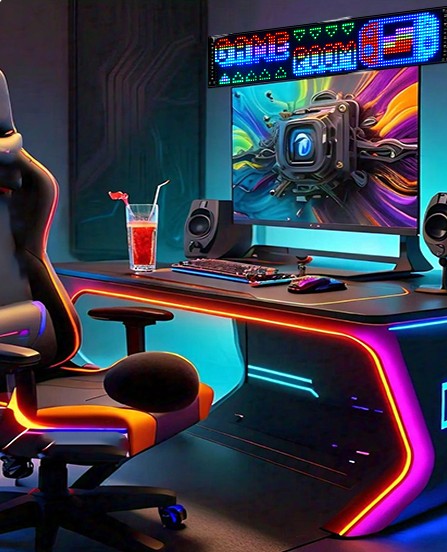 4 Expression and 4 Gestures Finger Car Auto Lights, Road Rage LED Sign for Car, Funny Hand Gesture Light for Car Back Window