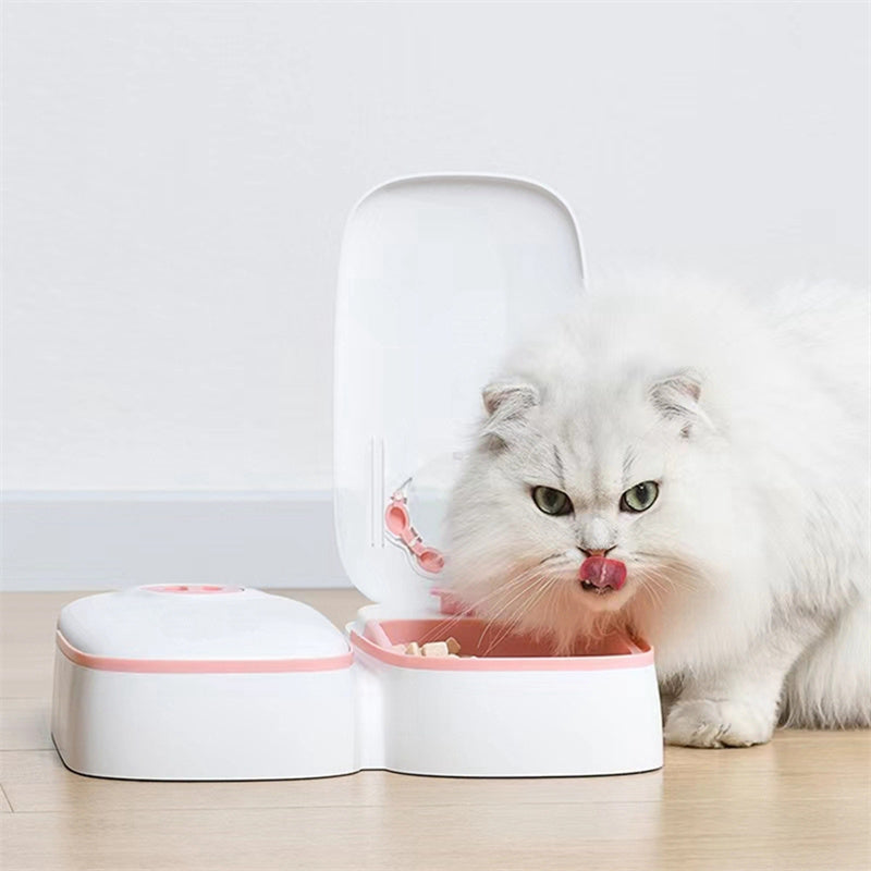 Automatic Timer Stainless Steel Smart Pet Feeder Food Dispenser for Cats Dogs Bowl Supplies