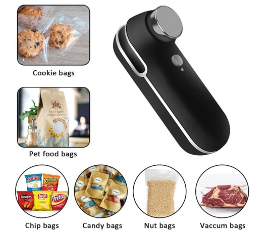 Rechargeable Small USB Portable Mini Kitchen Sealing Machine for Food Storage