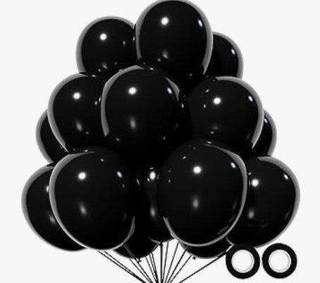 LED Clear LED 12-20in Glow in The Dark Black Purple Blue Pink Red Animal Helium Arch Balloons with String Lights 10-100 Packs