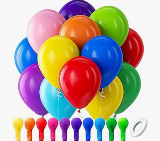 LED Clear LED 12-20in Glow in The Dark Black Purple Blue Pink Red Animal Helium Arch Balloons with String Lights 10-100 Packs