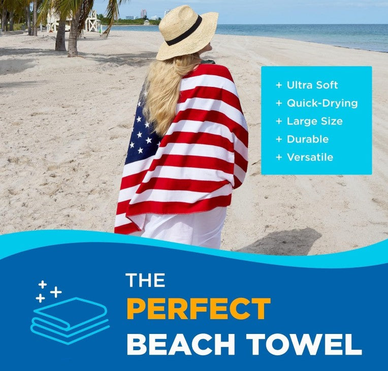 Positive Message Pink, Green Leaves American Flag 100 Dollar Bill Watermelon Design Beach Towel 60 Inch Smile Round Beach Pool Towel Preppy Rug Absorbent Face Blanket Quick Dry Happy Picnic Towels